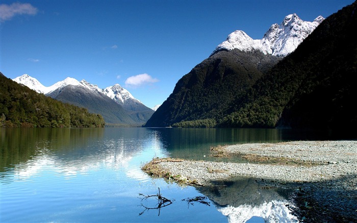 Fiordland National Park-paysage naturel de fonds d'écran Vues:14096