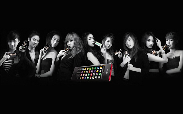 Girls Generation-beautiful girls idols combinación HD foto fondo de pantalla 09 Vistas:10127