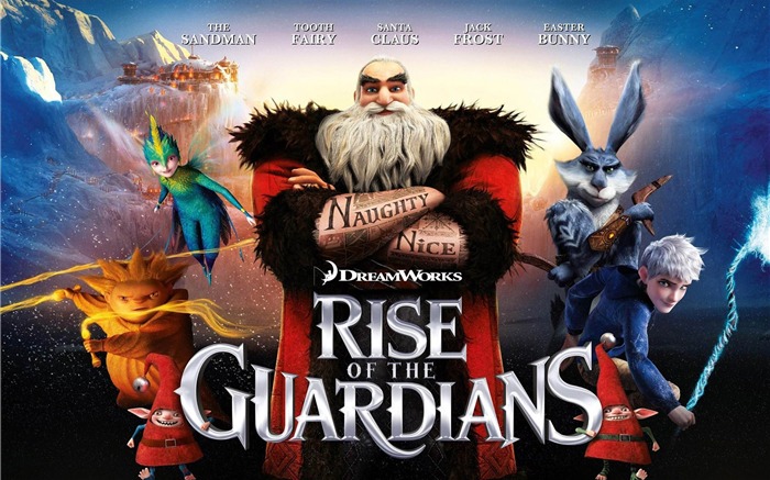 Rise of the Guardians HD Film bureau  Fonds d'écran Vues:33565