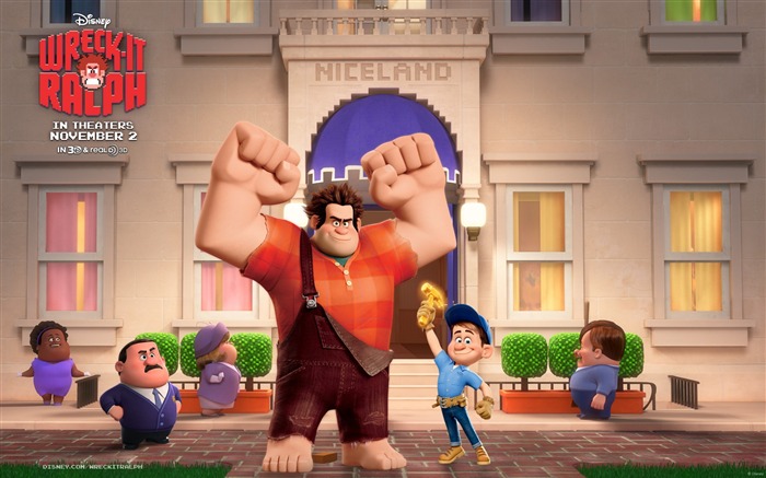 Wreck-It Ralph Movie HD Papéis de parede 13 Visualizações:9410