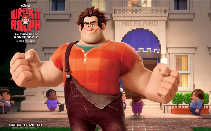 Wreck-It Ralph Movie HD Desktop Wallpapers Views:31716