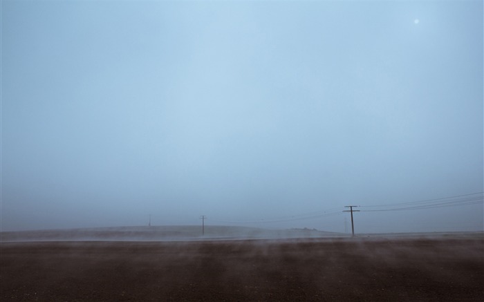 lluvia y viento que sopla-otoño de paisajes naturales Fondos de pantalla Vistas:10969