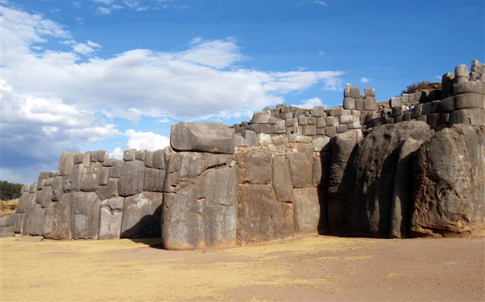 sacsayhuaman-paysage naturel de fonds d'écran Vues:12460