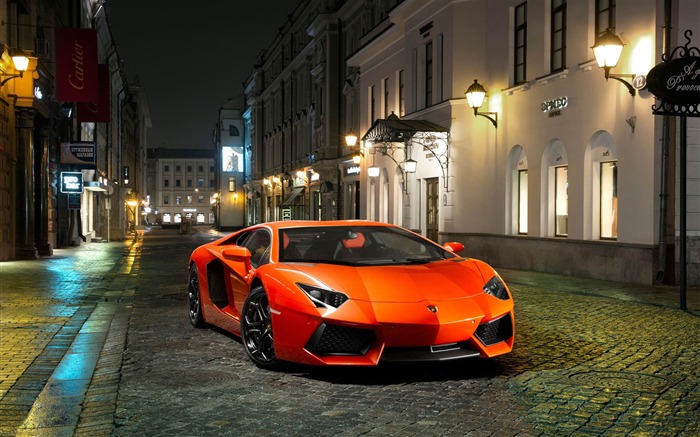 2012兰博基尼Lamborghini Aventador LP700-4汽车高清壁纸 浏览:15958