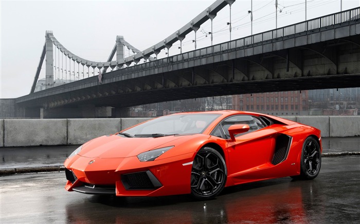 2012兰博基尼Lamborghini Aventador LP700-4汽车高清壁纸 浏览:16142