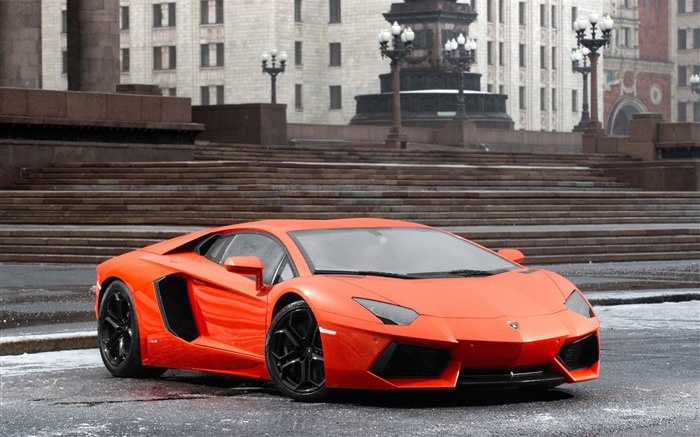 2012蘭博基尼Aventador LP700-4汽車高清壁紙18 查看次數:9408