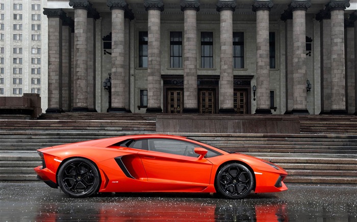 2012蘭博基尼Aventador LP700-4汽車高清壁紙22 查看次數:8725