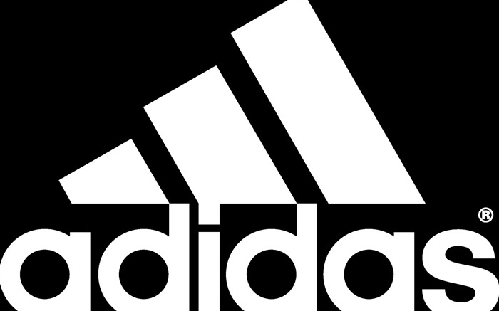 Adidas black white logo-2012 brand advertising Wallpaper Views:67450 Date:2012/12/27 22:32:16