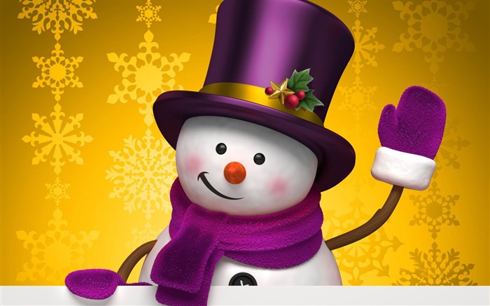 Aesthetic cute snowman Natal HD papel de parede do computador 12 Visualizações:19334