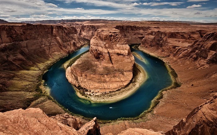 Arizona - Horseshoe Bay fond d'écran Vues:17129