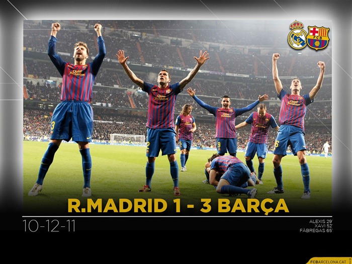 FCB partit bernabeu 2011-12-FC Barcelona Club HD Wallpaper Views:17656 Date:2012/12/7 0:55:56