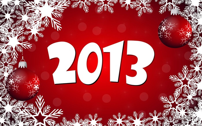 Happy New Year 2013 theme Widescreen Wallpaper 02 Views:10506 Date:2012/12/24 23:22:05