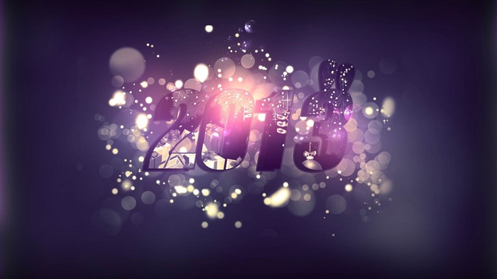 Happy New Year 2013 theme Widescreen Wallpaper 07 Views:8035 Date:2012/12/24 23:24:17