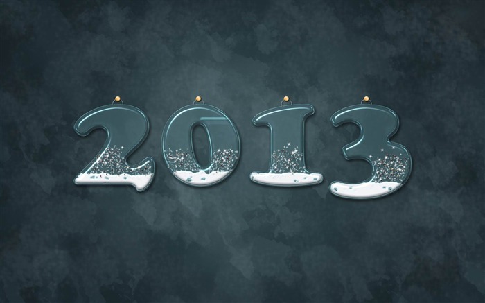 Feliz Ano Novo 2013 tema Widescreen Wallpaper 10 Visualizações:8174