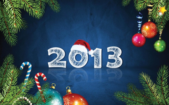 Happy New Year 2013 theme Widescreen Wallpaper 18 Views:7559 Date:2012/12/24 23:27:41