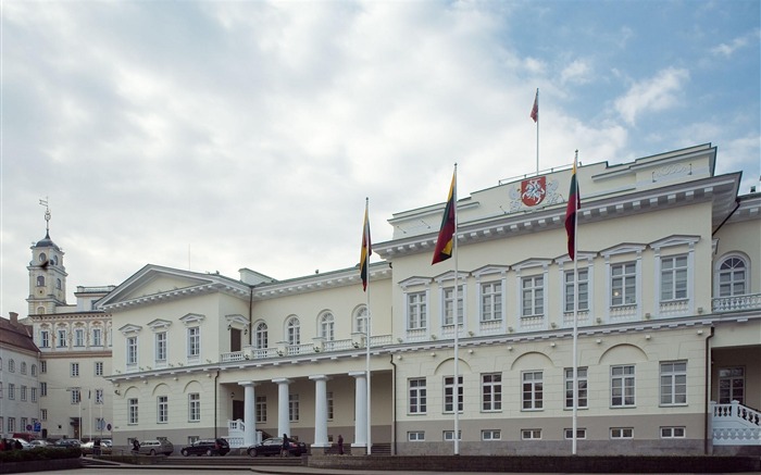 Presidential Palace Vilnius Lithuania-2012 City Architectural Photography fondo de pantalla Vistas:9278