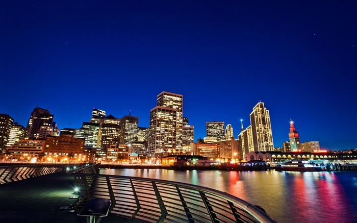 San Francisco Pier-2012 City Architectural Photography fondo de pantalla Vistas:9817