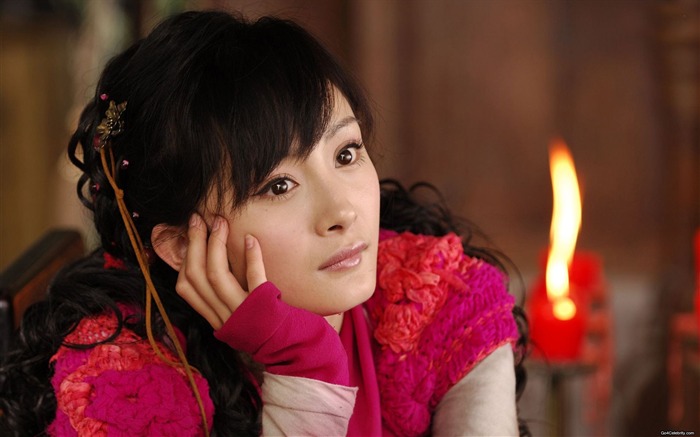 YangMi-star chinoise belle actrice photo HD fond d'écran Vues:14006