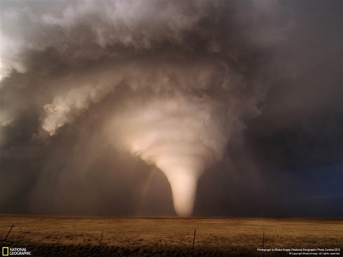 Automne Tornado rivière-2012 National Geographic Photographie Fond d'écran Vues:12403