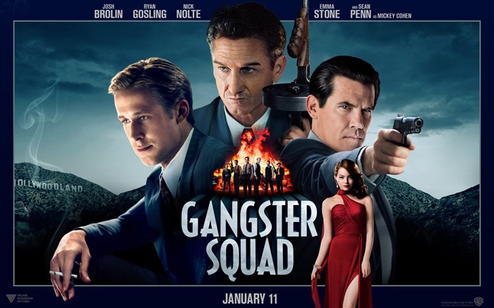 Gangster Squad 2013 Movie HD Fondos de Escritorio 05 Vistas:9095