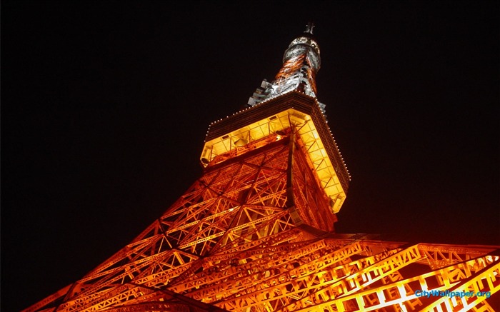 東京タワー日本の都市の風景写真の壁紙 ブラウズ:9002