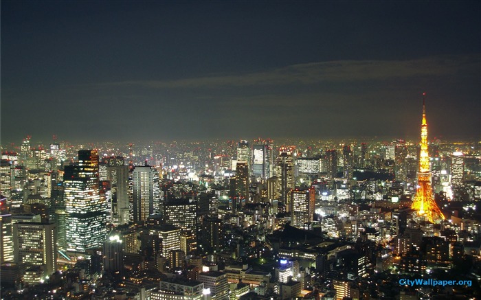 東京タワー日本の都市の風景写真の壁紙 ブラウズ:11618