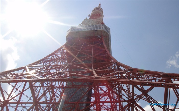 東京タワー日本の都市の風景写真の壁紙 ブラウズ:8977