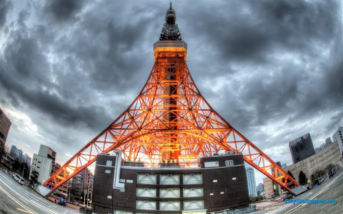 東京タワー日本の都市の風景写真の壁紙 ブラウズ:11155