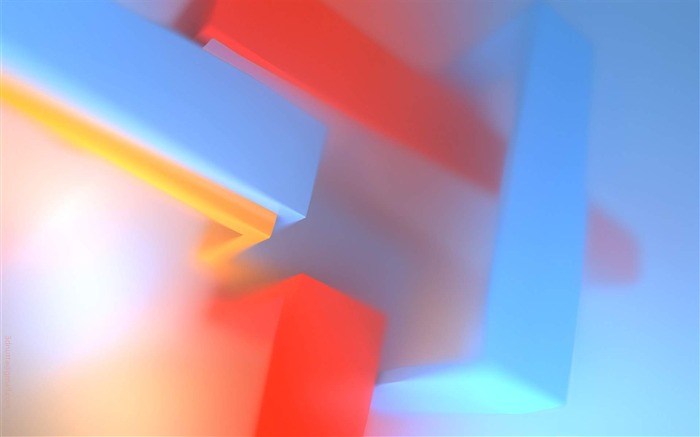 colorful rectangles-3D design abstract Wallpaper Views:8961 Date:2013/1/28 18:18:39