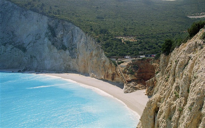 lefkada-Sunny Beach Landscape Wallpaper Views:12638 Date:2013/1/25 15:00:49