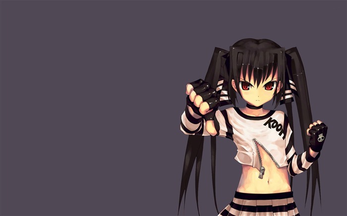 punk girl-Anime Character Wallpaper Views:20827 Date:2013/1/17 23:35:07