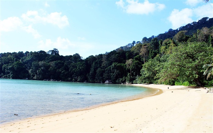 tioman island-Sunny Beach Landscape Wallpapers Views:9192 Date:2013/1/25 15:14:48