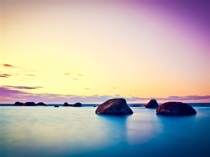 Dawn of the Ocean-Perfect natural HD Desktop Wallpaper Views:11148 Date:2013/2/22 8:58:02