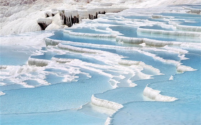 Pamukkale Denizli City fotografía HD fondo de pantalla 15 Vistas:14781