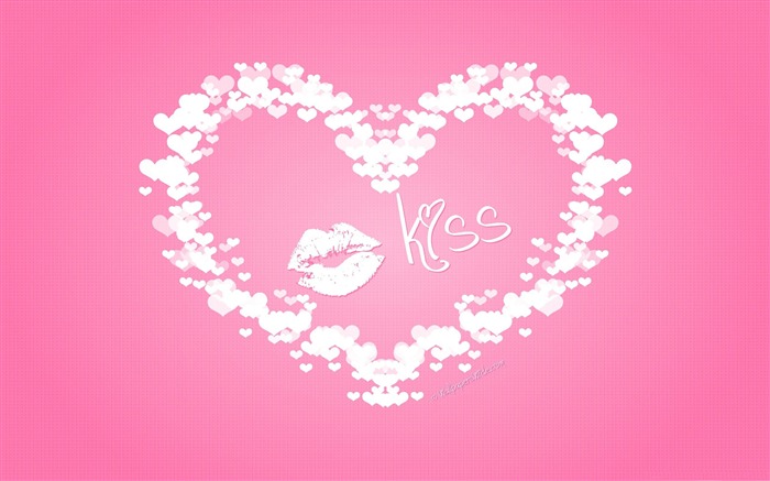 Valentines Kiss-2013 romantic Valentines Day wallpaper Views:8975 Date:2013/2/11 13:31:15