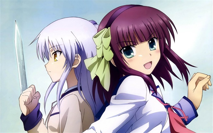 angel Beats-Anime widescreen HD Fond d'écran Vues:10525