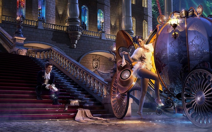 cinderella-Creative Design widescreen wallpaper Views:21839 Date:2013/2/16 15:20:53