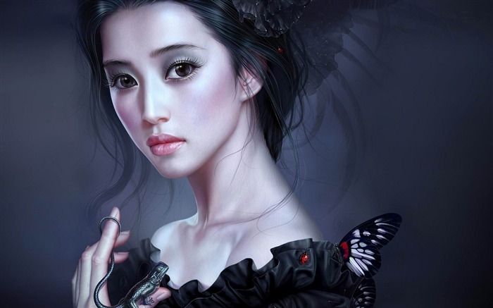 girl-Fantasy Artistic design Wallpaper Views:13781 Date:2013/2/10 1:06:03