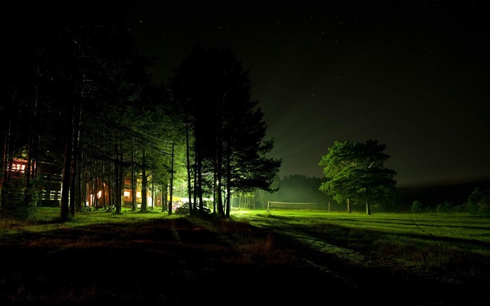 夜晚-自然风景高清壁纸 浏览:24689