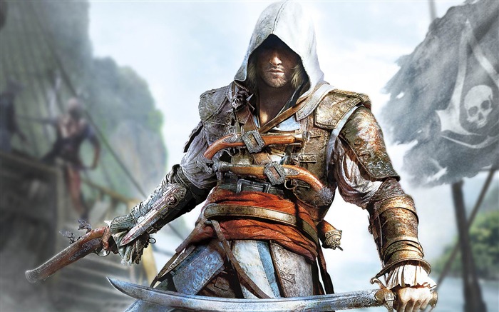 Assassins Creed IV Black Flag Game HD Desktop Wallpaper 15 Visualizações:13209