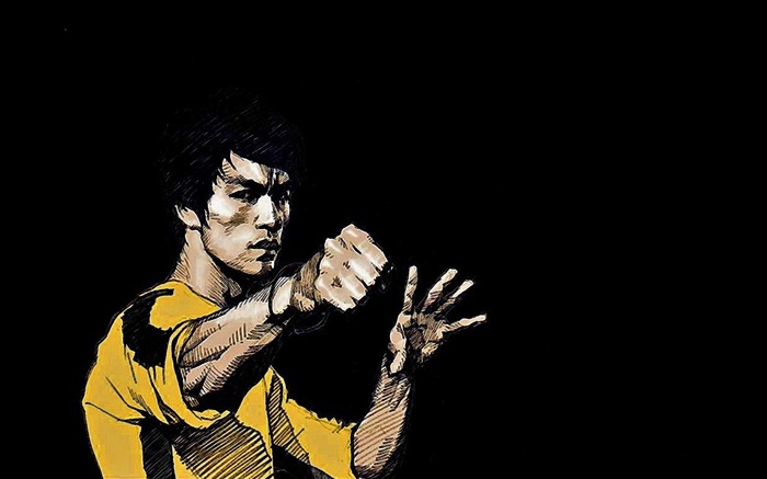 Bruce Lee-Chinois Kung Fu HD Fonds d'écran Vues:22636