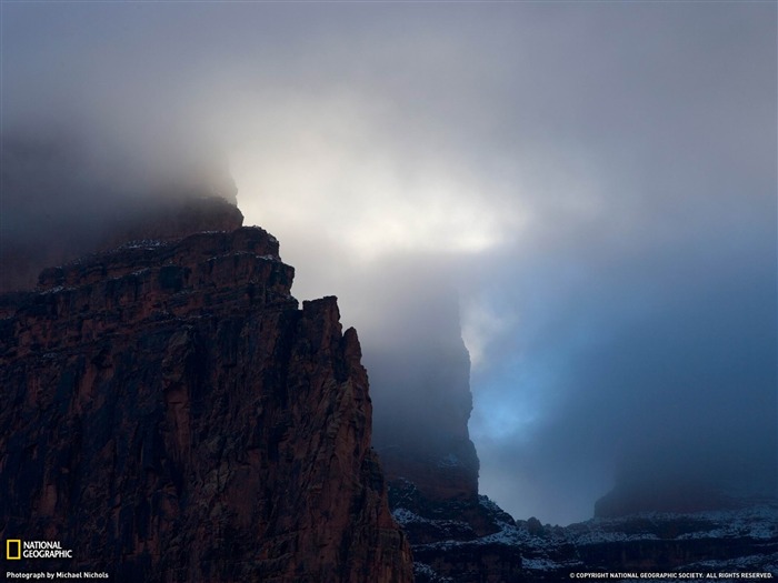 Parque Nacional del Gran Cañón-National Geographic fondo de pantalla Vistas:14831