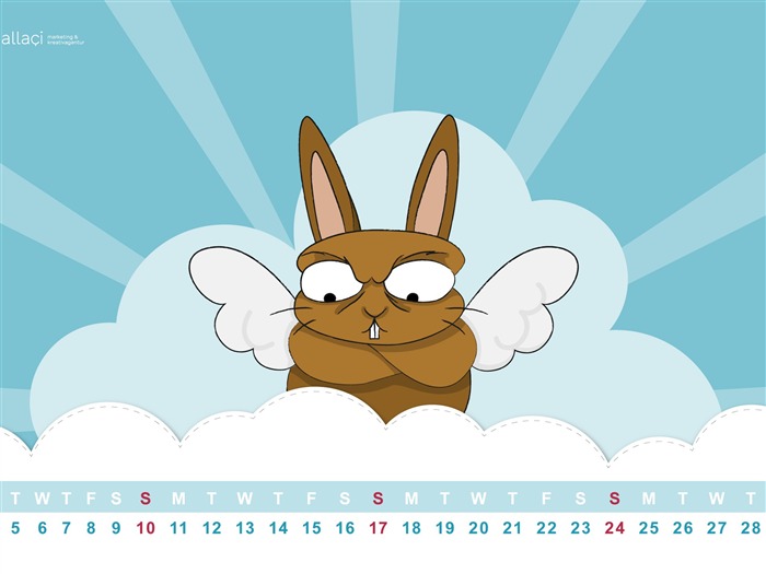 Happy Easter-March 2013 calendar desktop themes wallpaper Views:8485 Date:2013/3/1 9:19:19