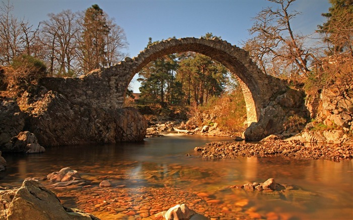 arc pierres berges-Paysages naturels HD Fond d'écran Vues:10486