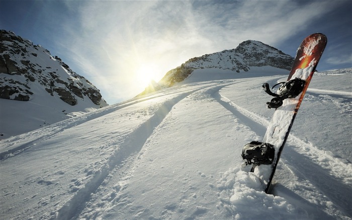 planche à neige fraîche-sports thème HD Fond d'écran Vues:17507