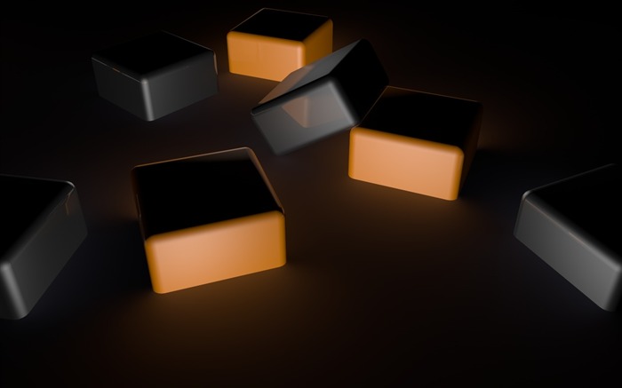 cubes dark shadows space-3D Creative Design HD wallpaper Views:11595 Date:2013/3/6 23:03:20