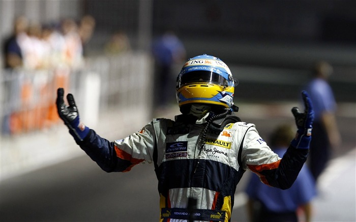 fernando alonso-sports theme HD Wallpaper Views:9661 Date:2013/3/1 18:46:09