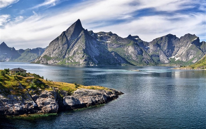 mountains sharp peaks rocks-Natural scenery HD wallpaper Views:14852 Date:2013/3/19 0:23:45