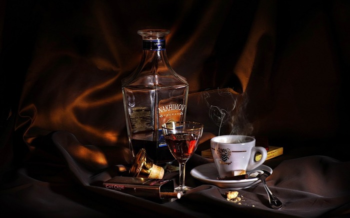 nakhimov coffee brandy cup glass-Brand advertising HD Wallpaper Views:13071 Date:2013/3/10 0:48:34