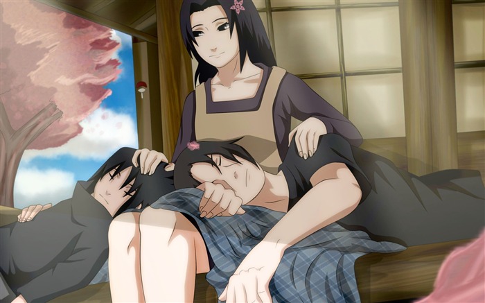 uchiha mikoto mother bathroom care sleep-Anime characters HD wallpaper Views:31741 Date:2013/3/16 12:04:24